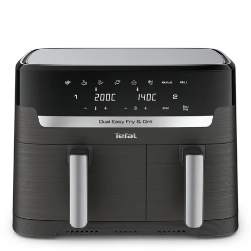 Tefal Dual Easy Fry и Grill EY905B10 - Детайлно ревю на двойния фритюрник