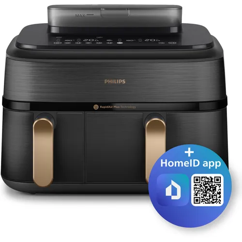 Philips Airfryer Series 5000 NA552,00 - Пълно ревю на двойния фритюрник