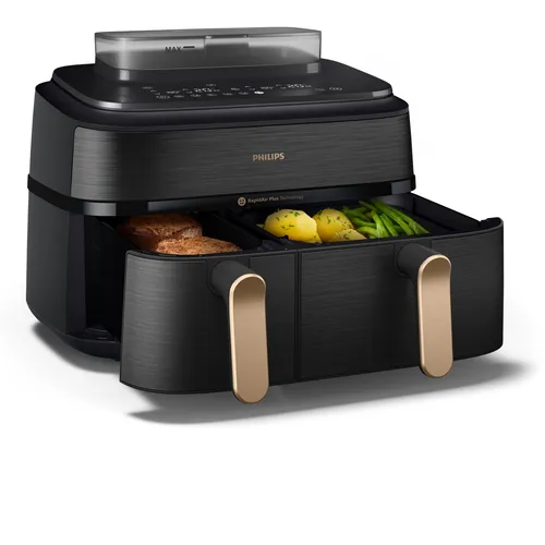 Philips Airfryer Series 5000 NA552,00 - Пълно ревю на двойния фритюрник