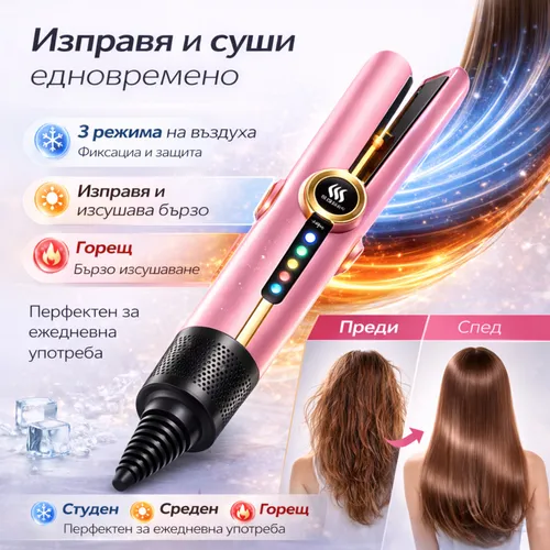 EVONTECH Air Hair Straightener 2 в 1