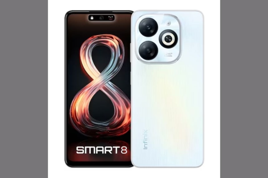 Infinix smart 8 phone photo