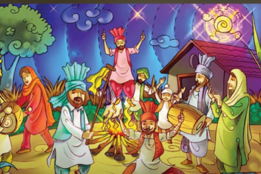 Punjab Lohri festival