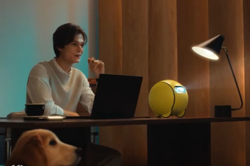 Samsung's Ballie robot CES 2024