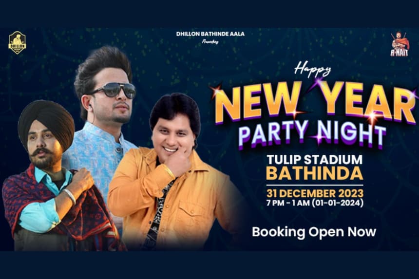 New year live show at bathinda