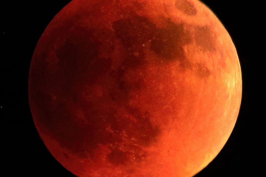 a image of moon planet in our solar system/science/punjabmode