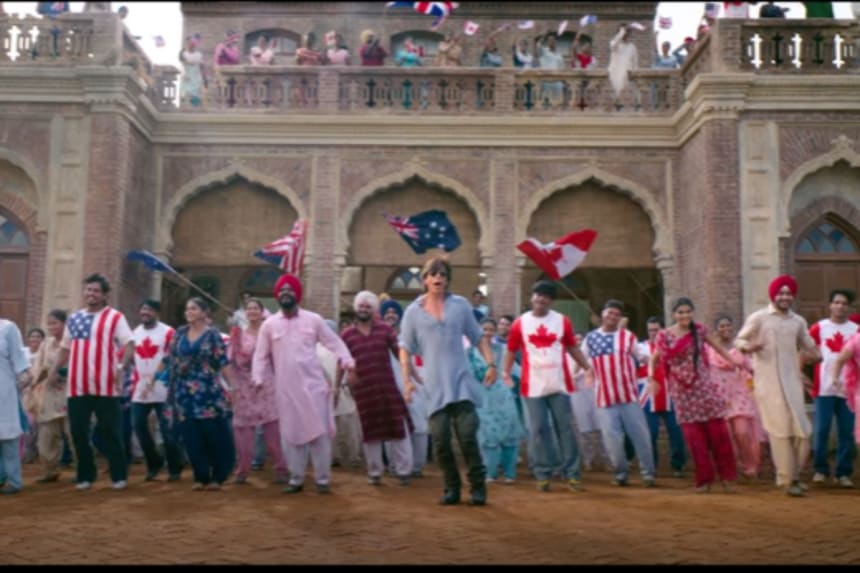 Dunki moive dancing scene