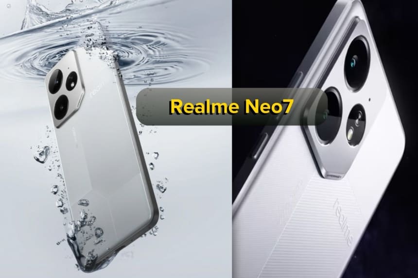 Realme Neo7 2024 smartphone with powerful features, stylish design, and waterproof capabilities.