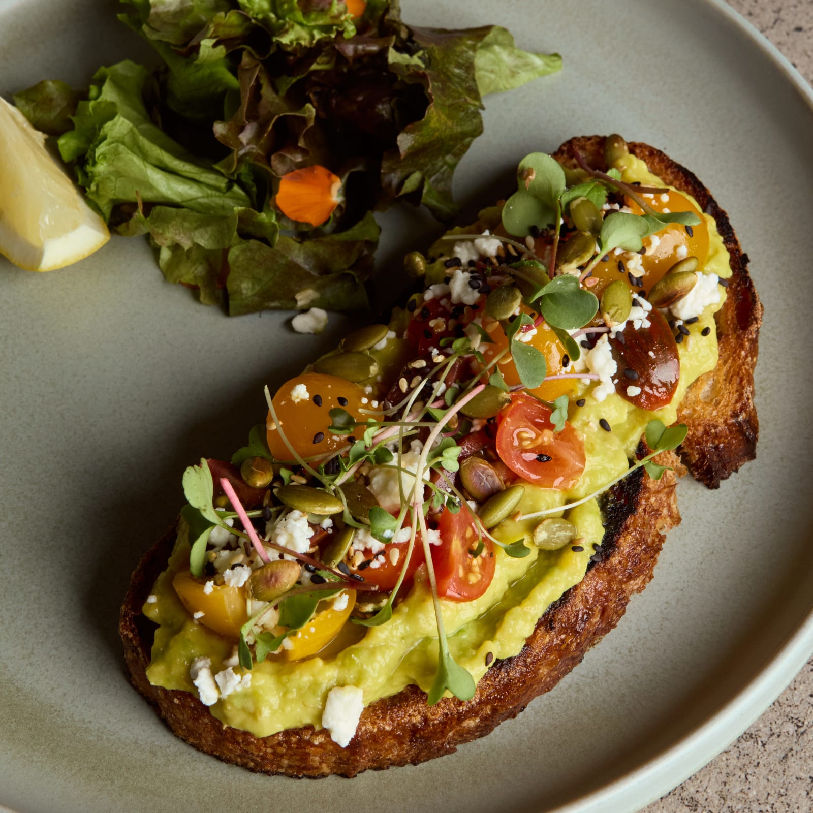 FETA AVOCADO Toast