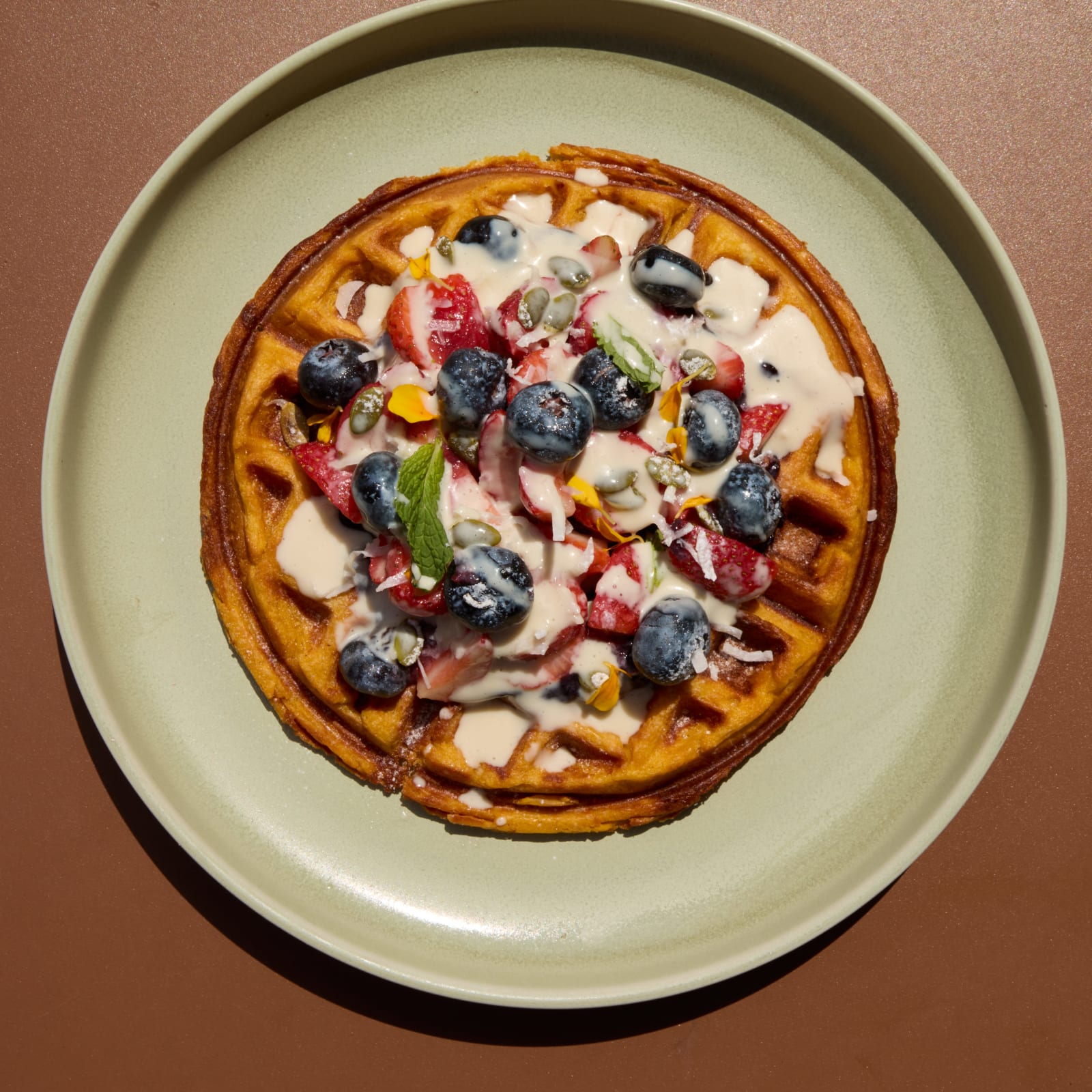 Sweet Potato Waffle