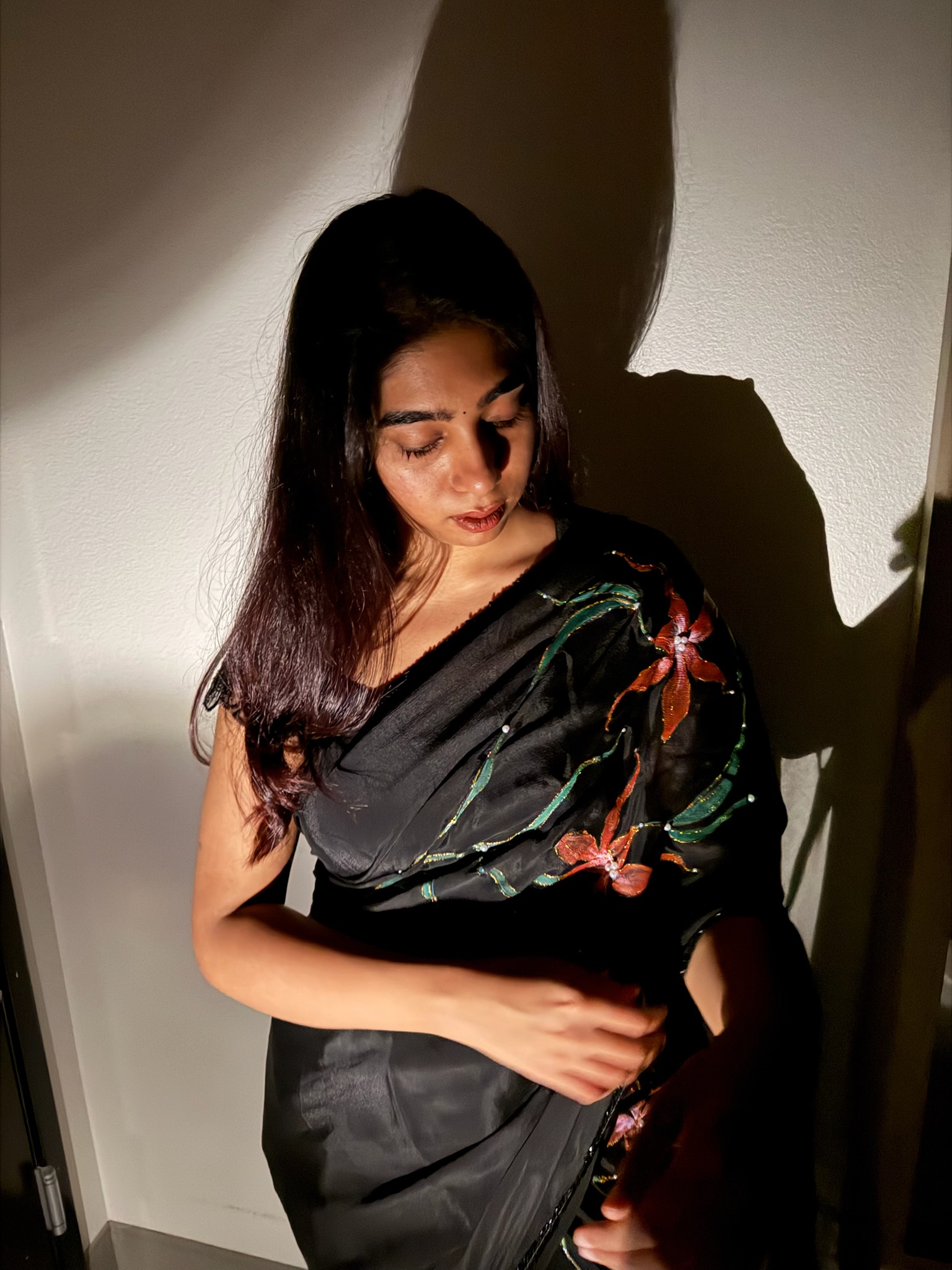 Black Saree