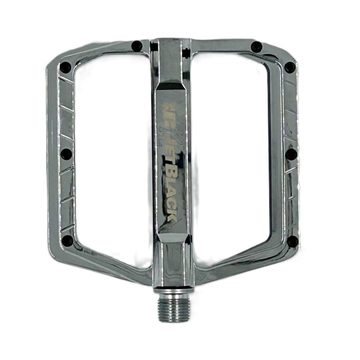 JetBlack Featherlite MTB Pedal Chrome