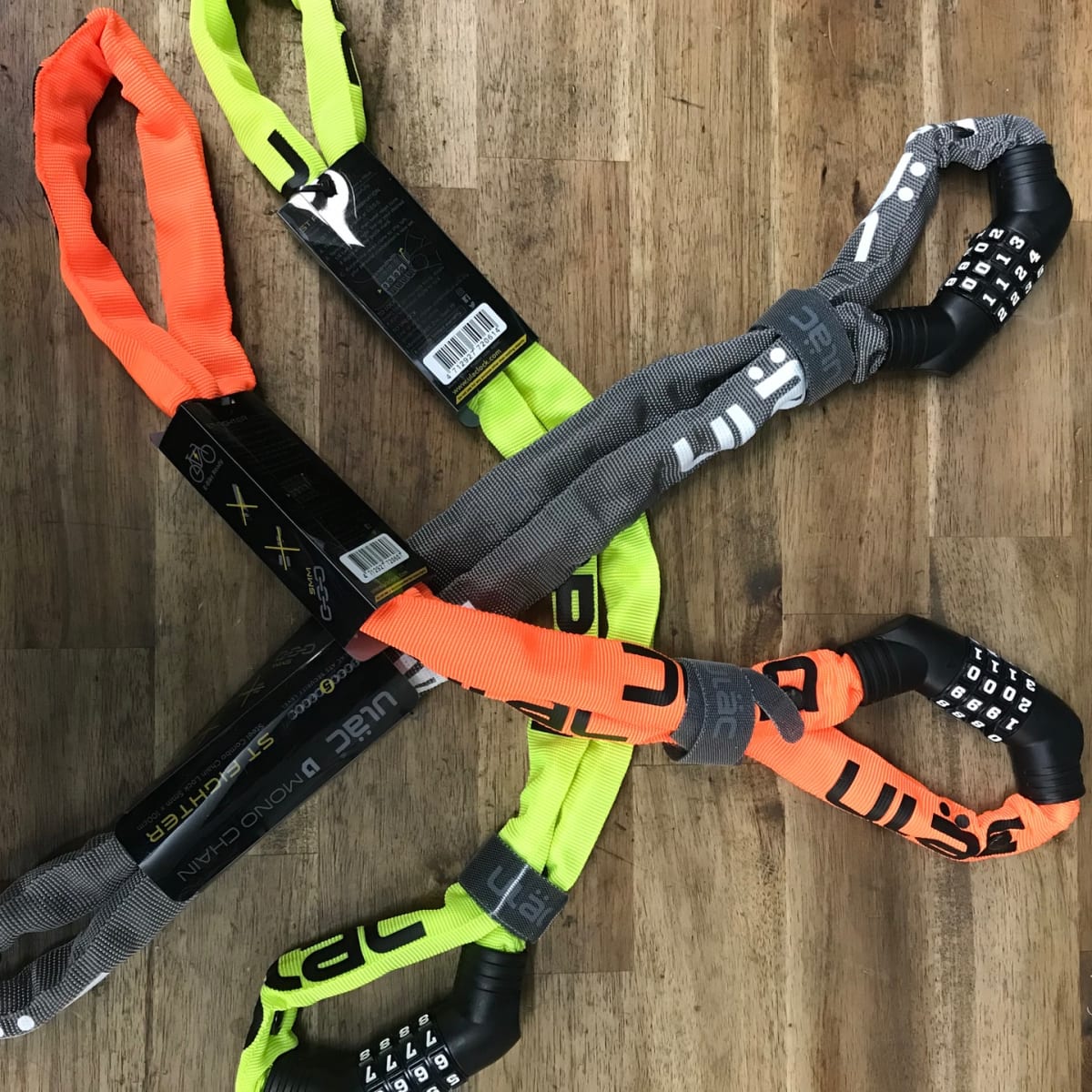 ABUS U-Lock / Chain Lock Combination (exact model unconfirmed)
