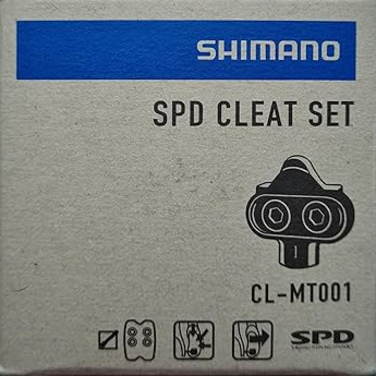 CL-MT001 SPD CLEAT SET - Multiple Entry w/cleat nut