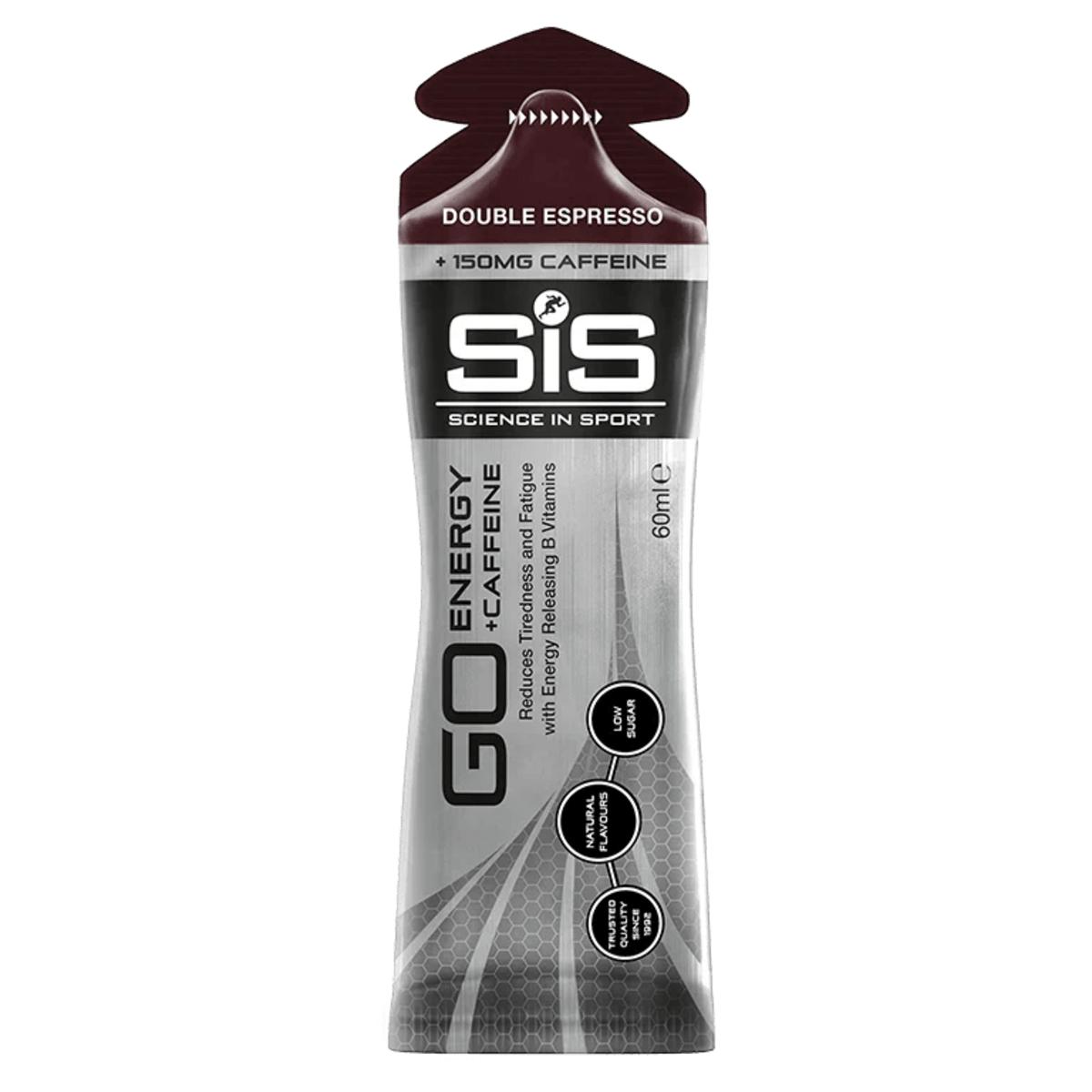 SIS GO Plus Caffeine Gels 60ml - Double Espresso