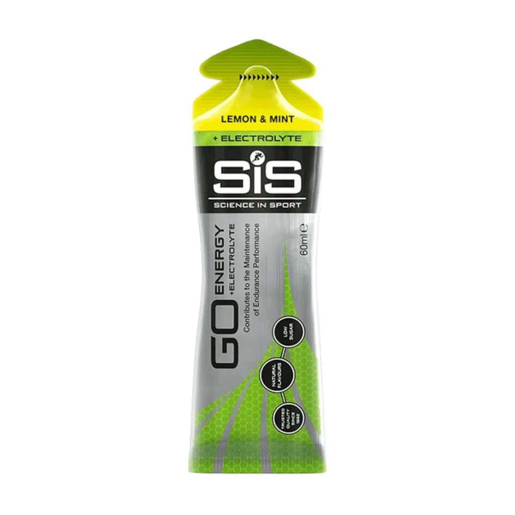 SiS GO Energy + Electrolyte Gel 60 ml, Lemon & Mint primary product photo