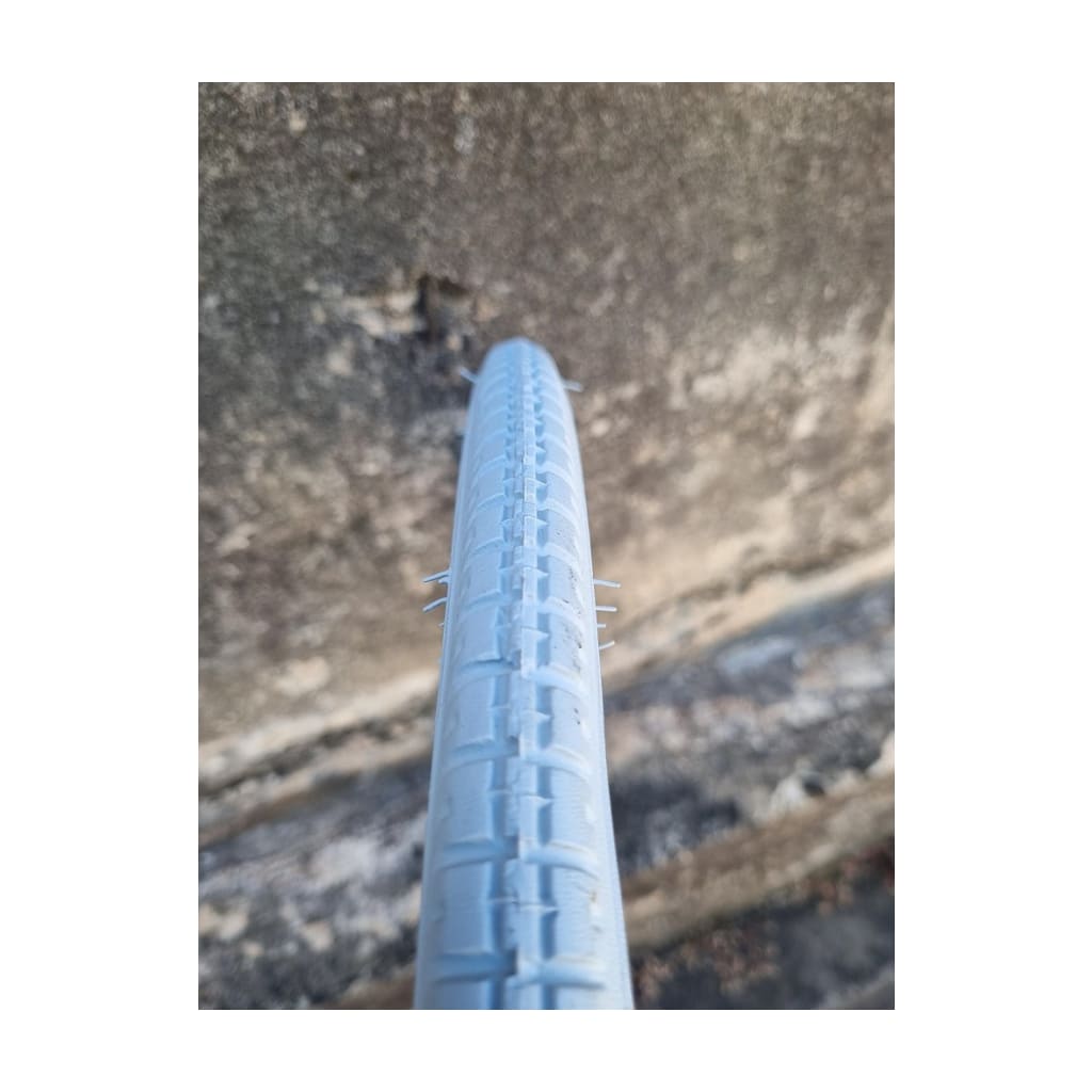 Vee Rubber 24 x 1 3/8 Block Tread Wheelchair Tyre (37-540), Grey primary product photo