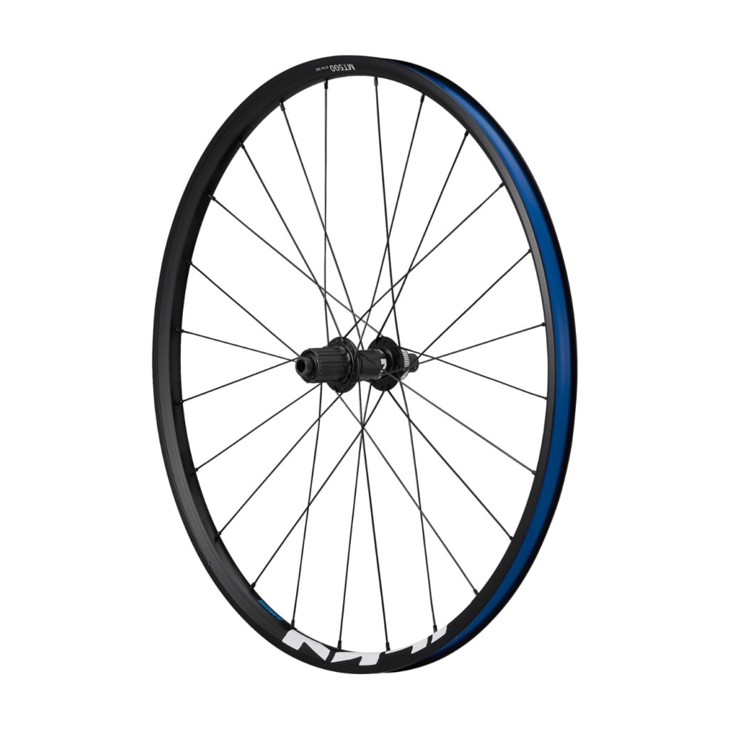 Shimano WH-MT500 27.5 in Rear Wheel, Quick Release, Centre Lock, Black primary product photo