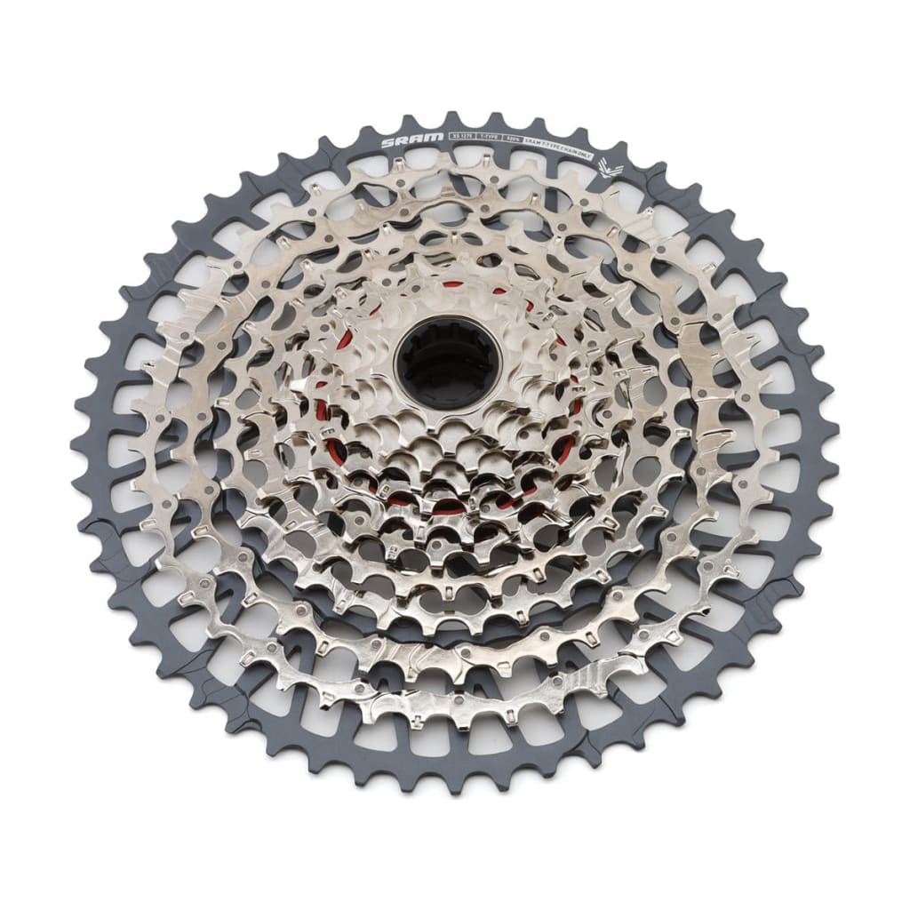 SRAM GX Eagle T-Type XS-1275 12-Speed Cassette 10-52T, Silver primary product photo