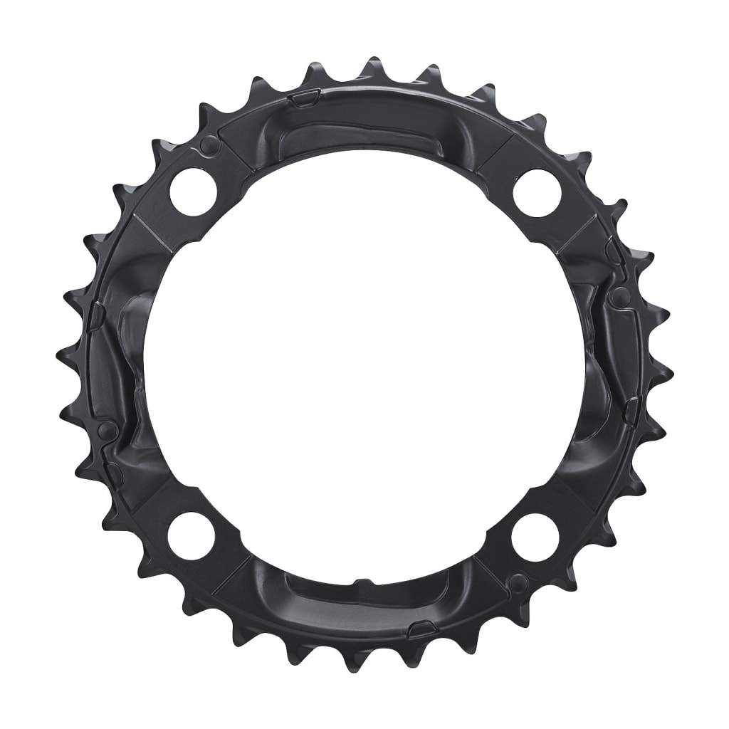 Shimano FC-M590 Chainring 32T, Black primary product photo