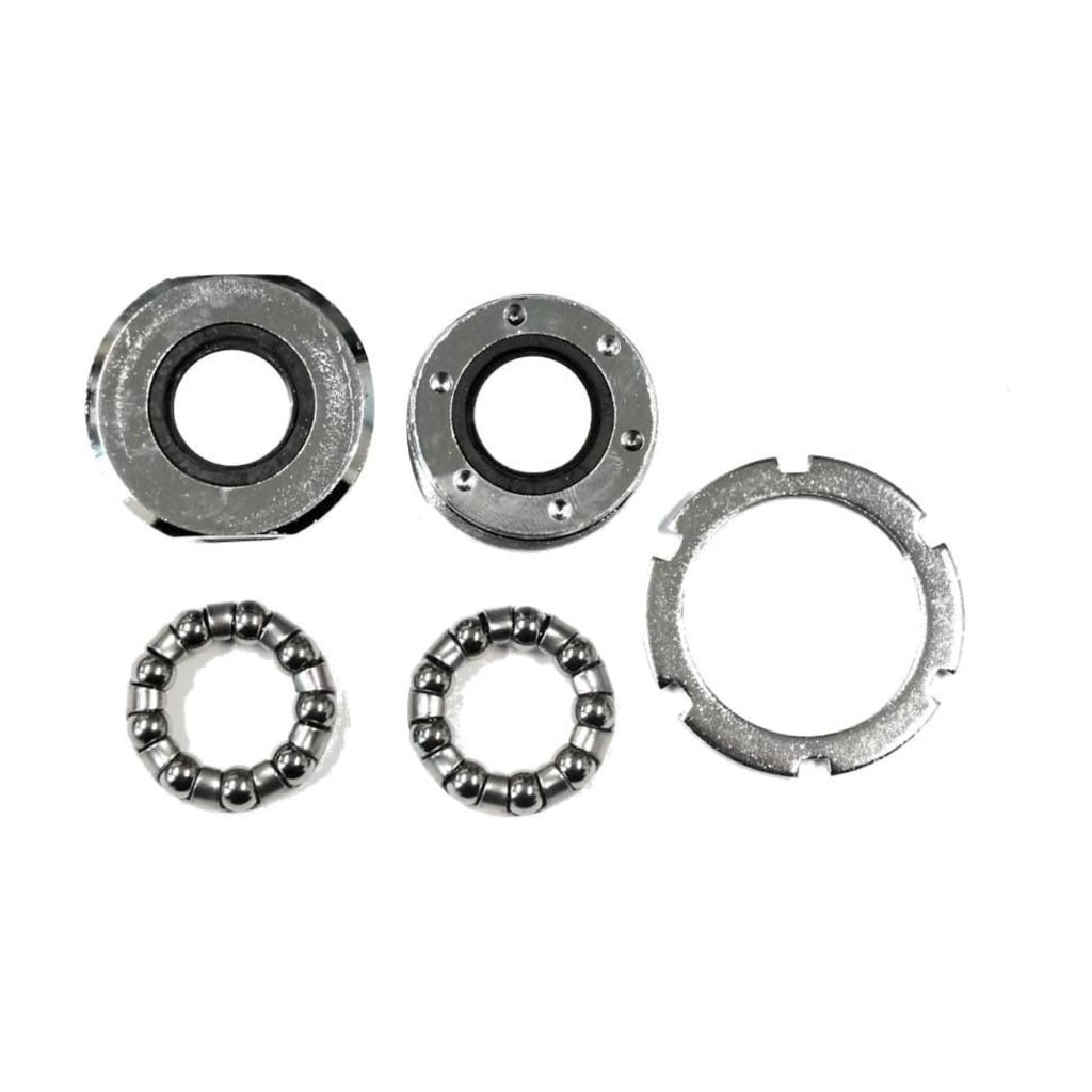 Waterproof Pin Type Bottom Bracket Set for Road/MTB, Silver primary product photo