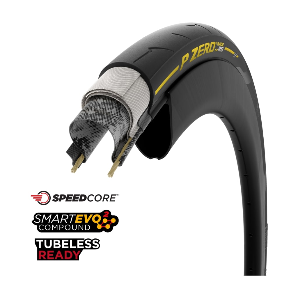 Pirelli P ZERO Race TLR RS Tire Tubeless, Folding, Label Team Edition, SpeedCore, SmartEvo primary product photo