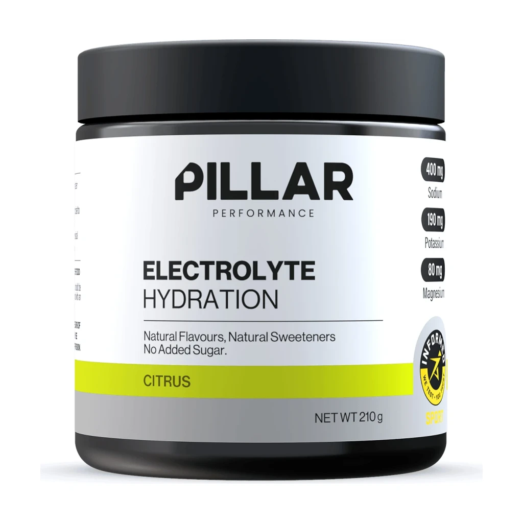 Pillar Performance Electrolyte Hydration Citrus Jar primary product photo