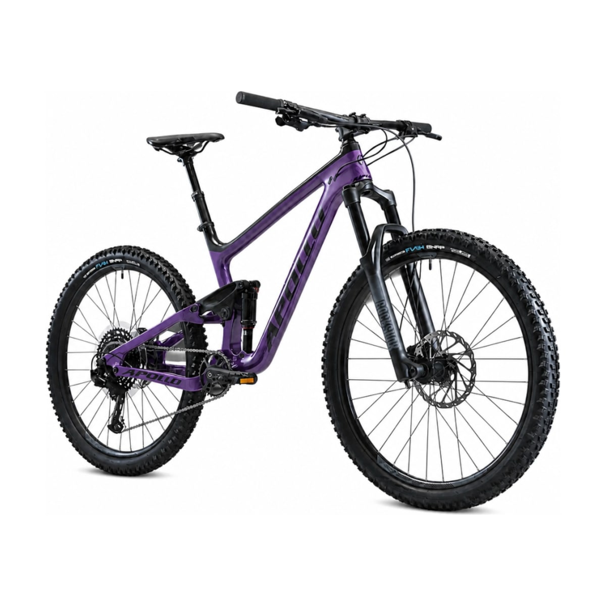 Apollo Trail D 20 Purple/Black - Large