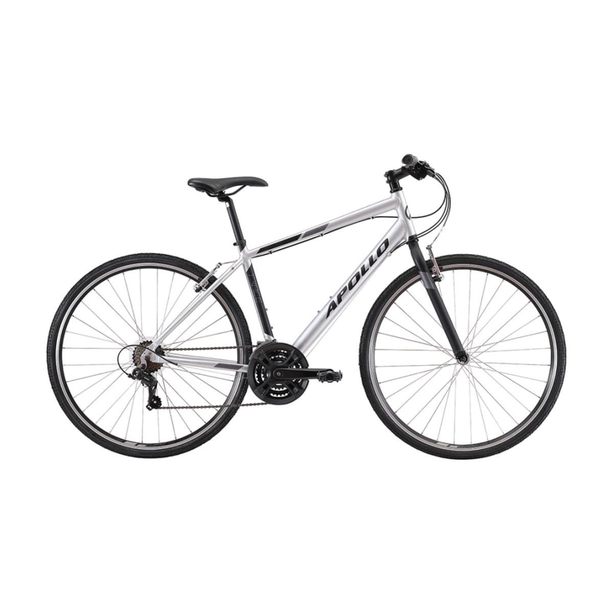 22 - Trace 10 S Matte Silver / Black