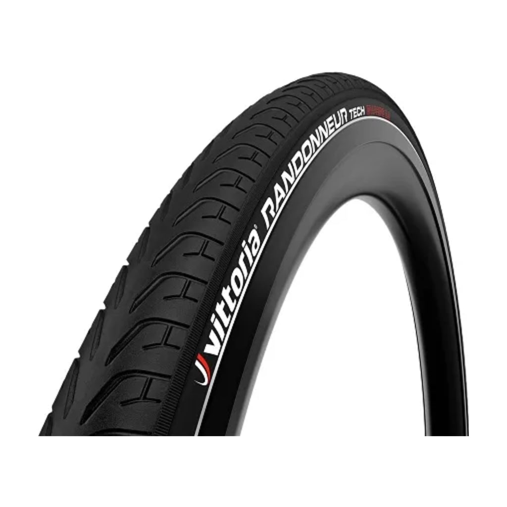 Vittoria Vittoria Randonneur Tech 700x28C Black Reflective Tyre