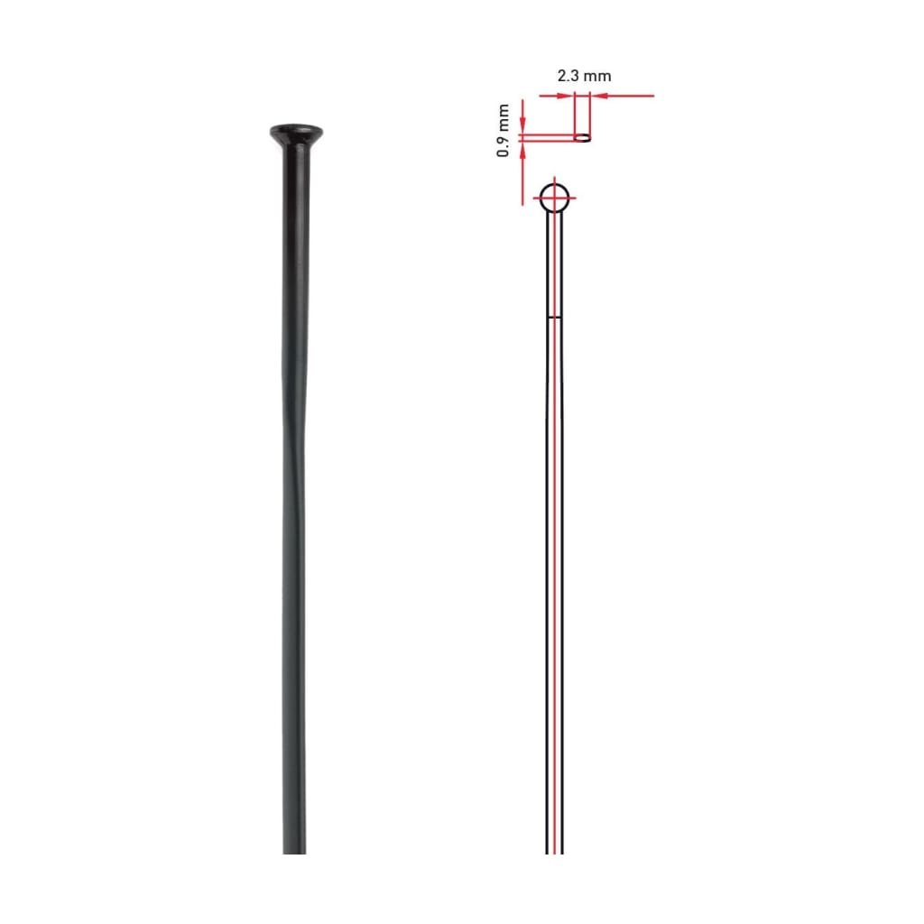DT Swiss DT Spoke Aerolite 20 Sp Black All Sizes