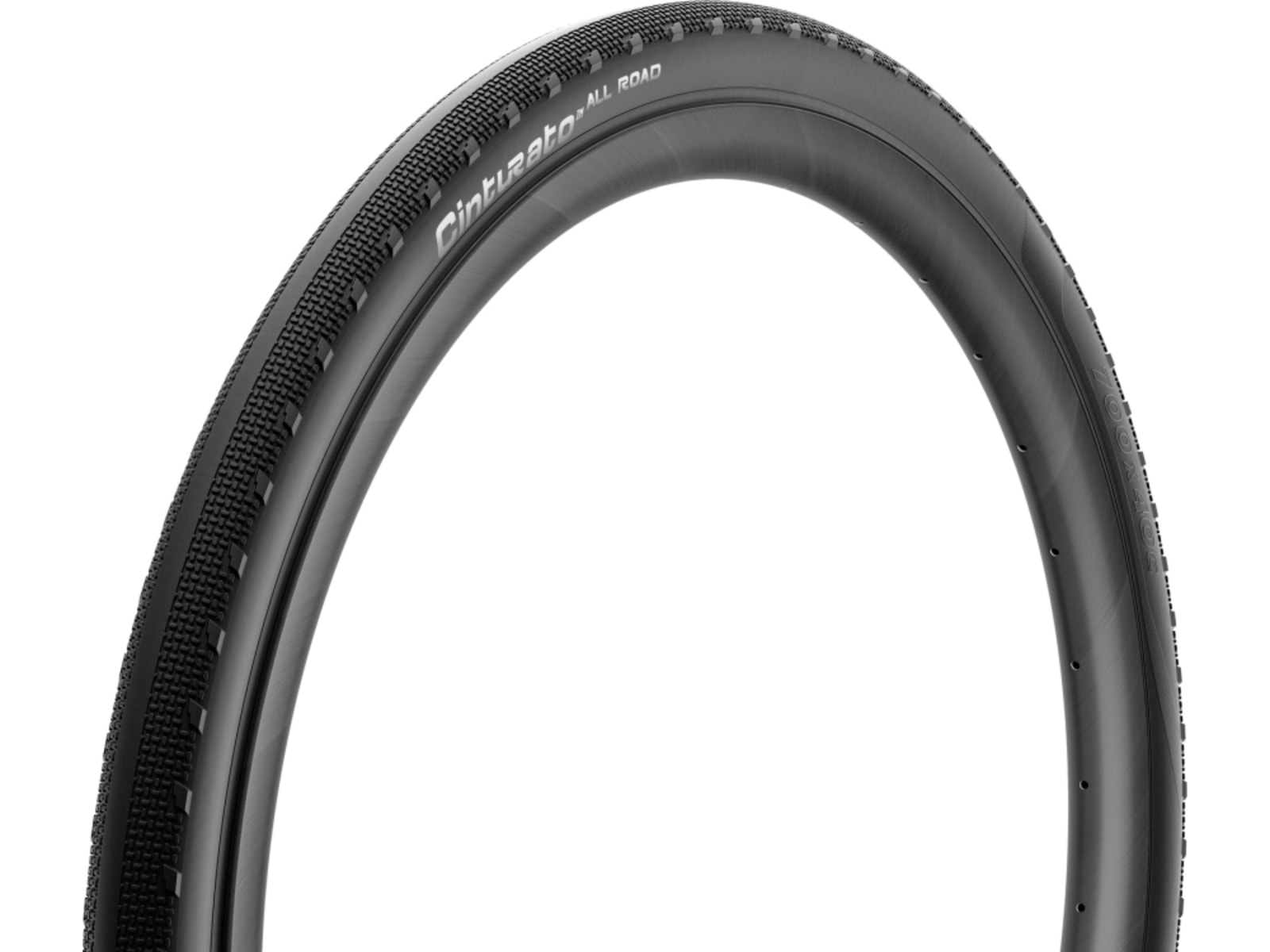 Pirelli Cinturato All Road Gravel Tyre 700 x 45c, Black