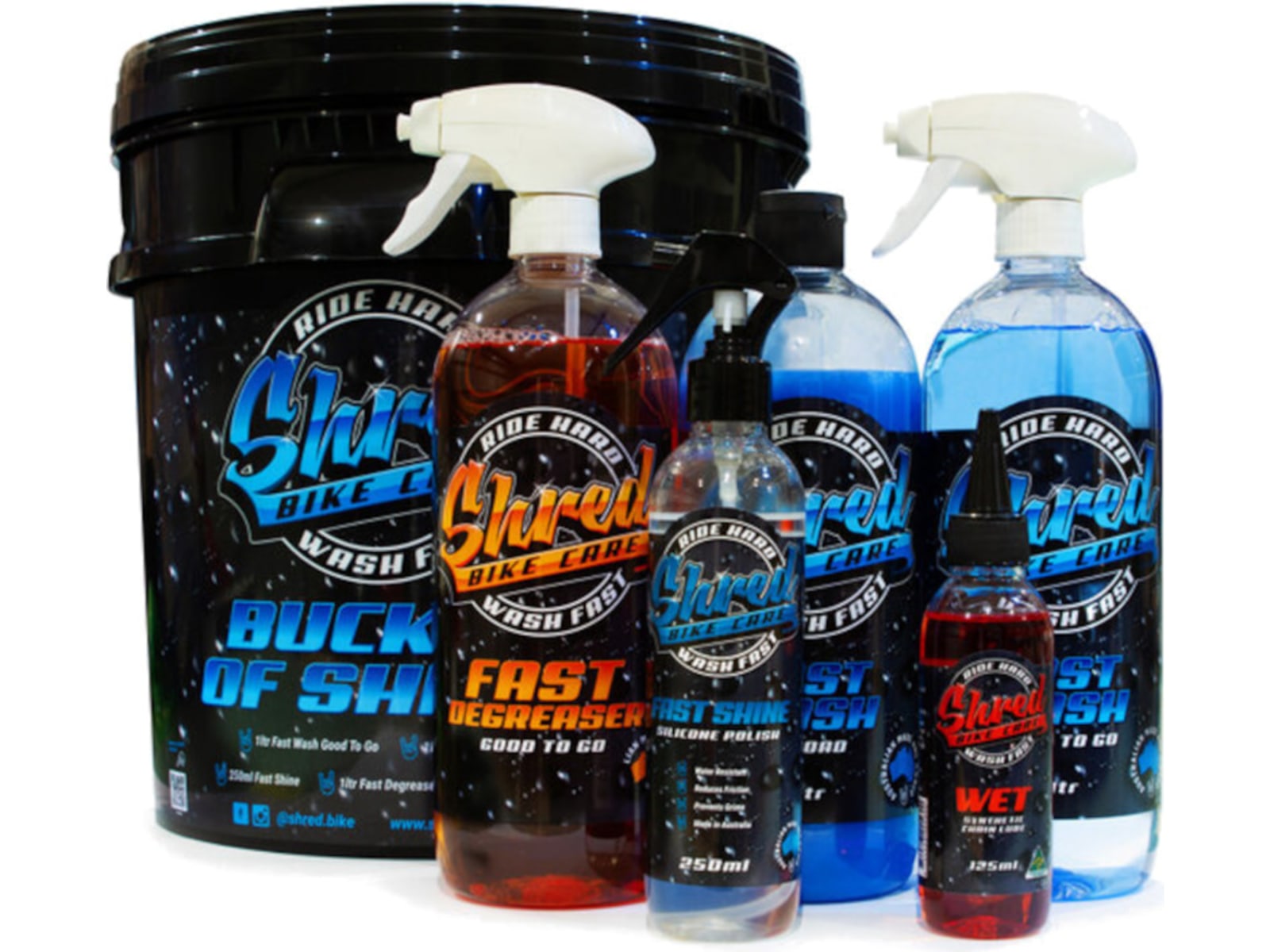 Shred Bucket of Shred Cleaning Kit