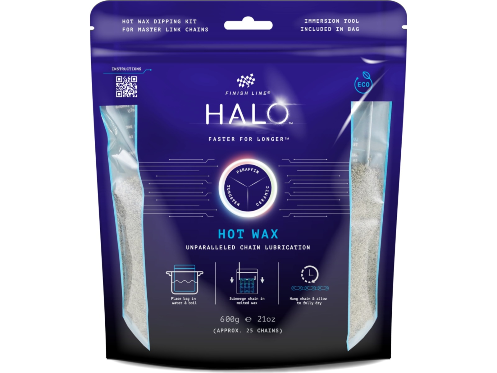 Finish Line HALO Hot Wax Chain Lubricant 600 g
