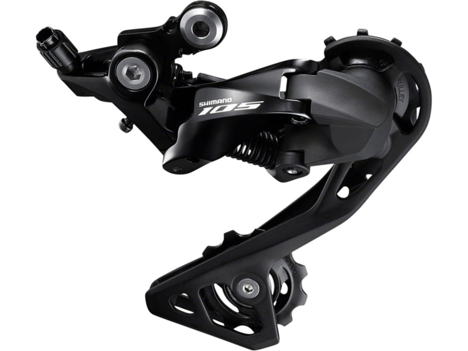 Shimano 105 RD-R7000-GS 11-Speed Rear Derailleur, Black, Medium Cage