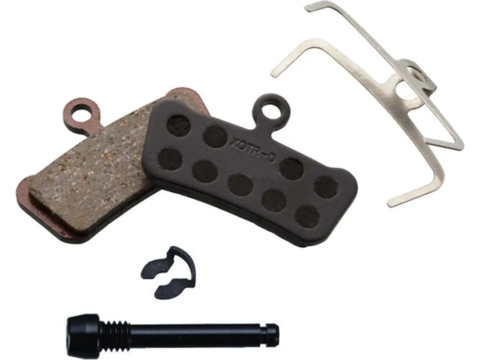 SRAM Medium Disc Brake Pads, Powerful Organic, Steel Back (Guide, G2, Trail)