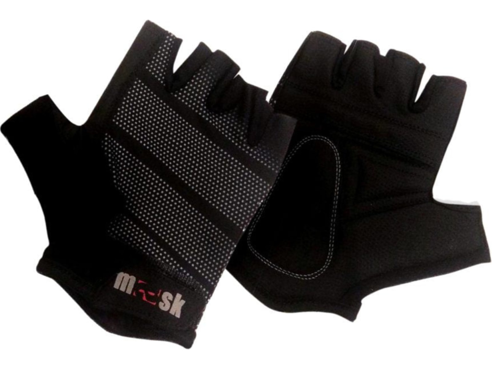 Mask Short Finger Gloves, XXL