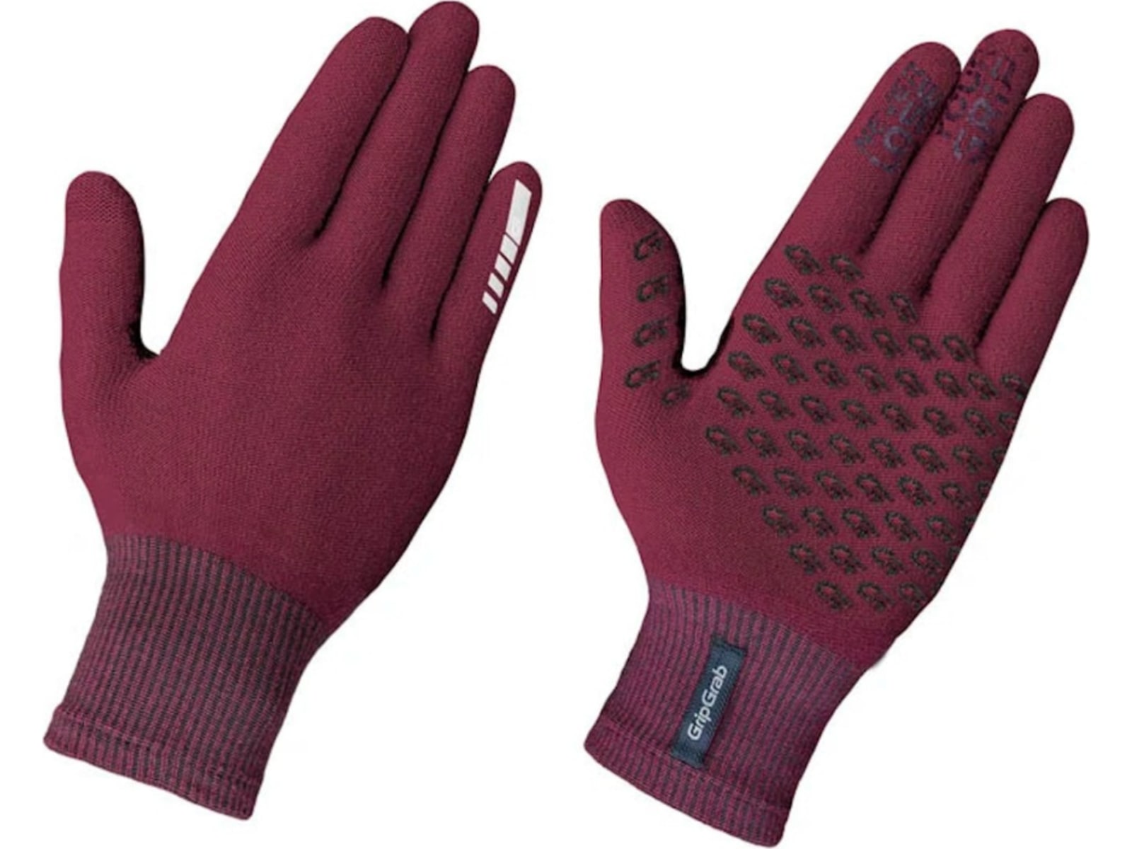 GripGrab Primavera 2 Merino Gloves, Dark Red, XL/XXL