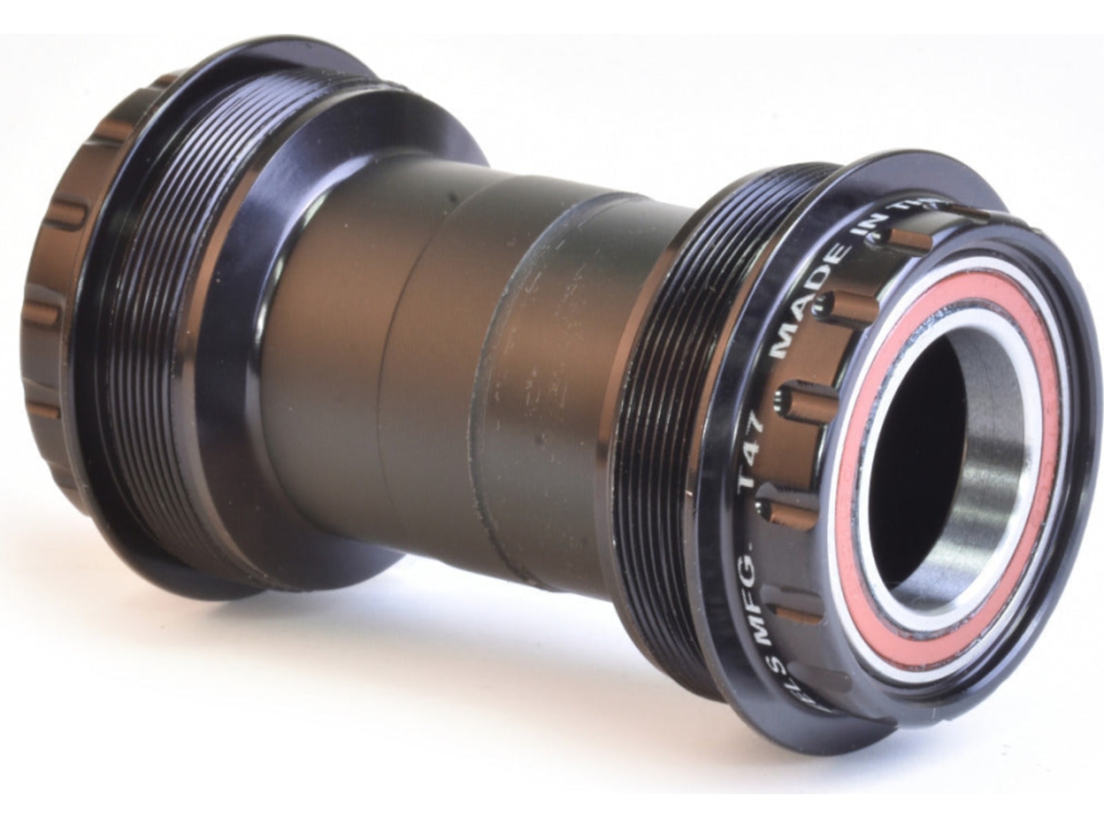Wheels Manufacturing T47 Outboard Angular Contact Bottom Bracket for SRAM GXP, Black