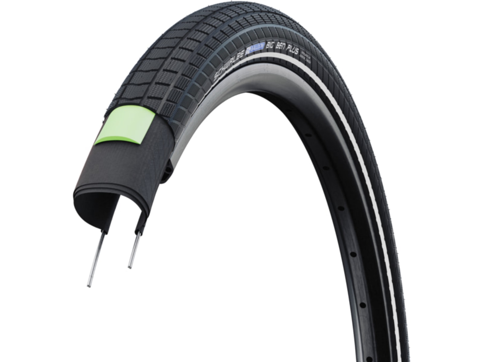 Schwalbe Big Ben Plus Wire Bead Tyre 20 x 2.15, Black Reflex