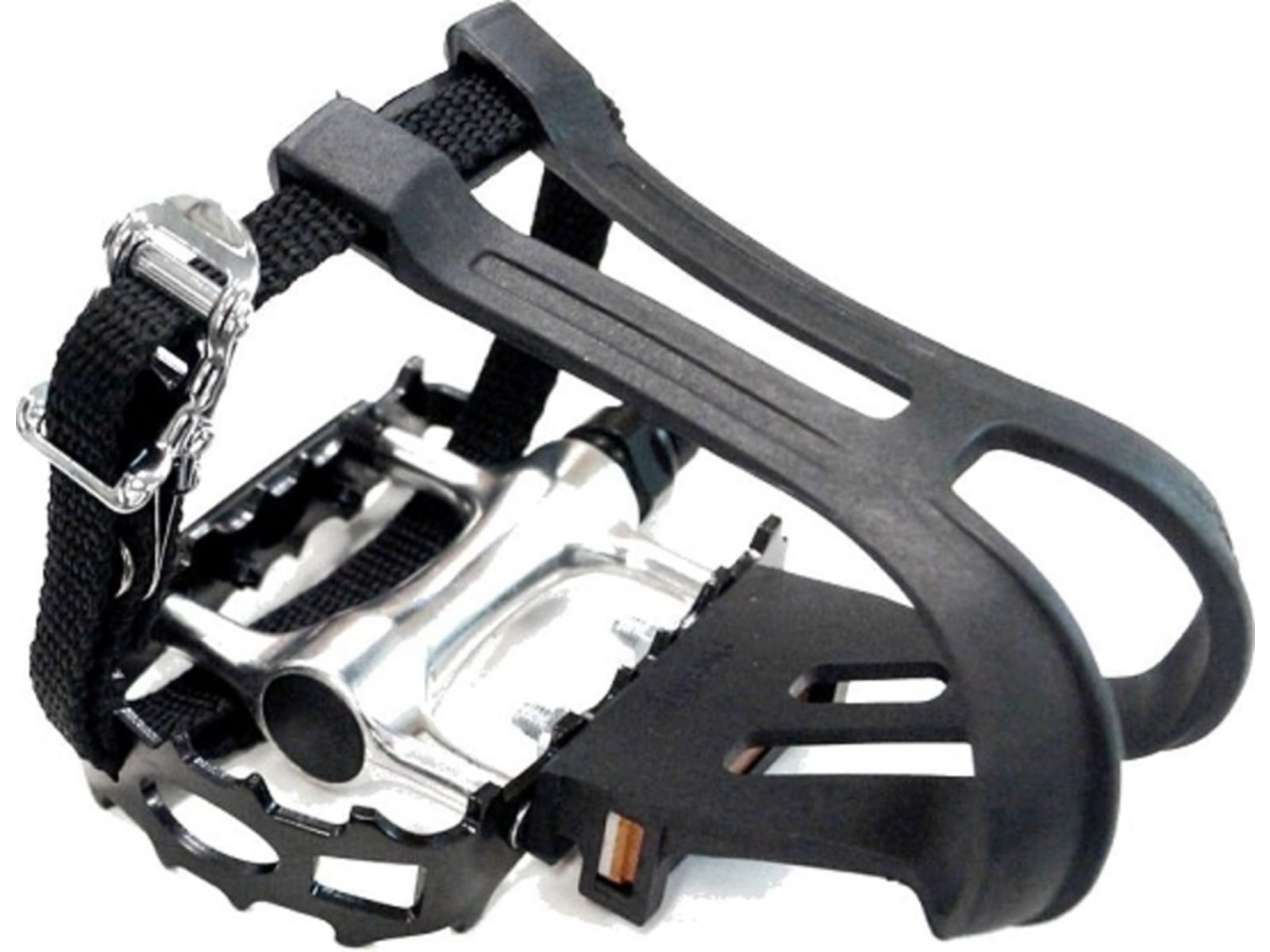 VP 519A Alloy Pedals with Toe Clips and Straps