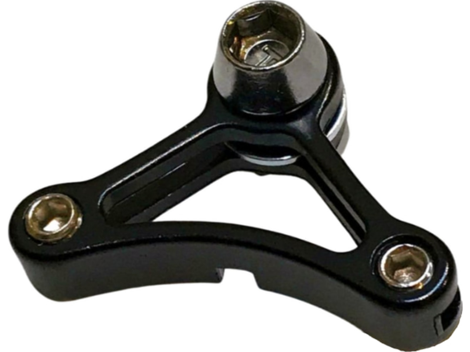 Straddle Cable Bridge for Cantilever Brakes, Alloy, Black
