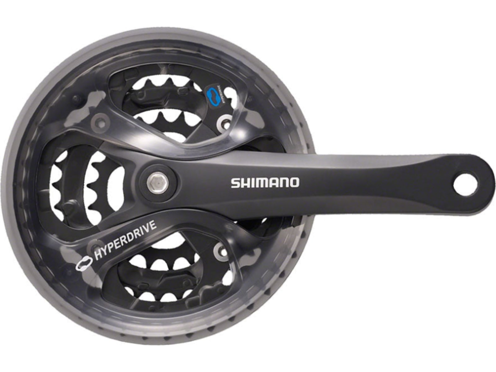 Shimano Acera FC-M361 Triple Crankset 170 mm 42-32-22T, Black
