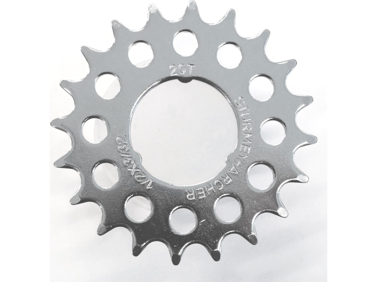 Sturmey-Archer 3-Spline Flat Sprocket 20T, Chrome
