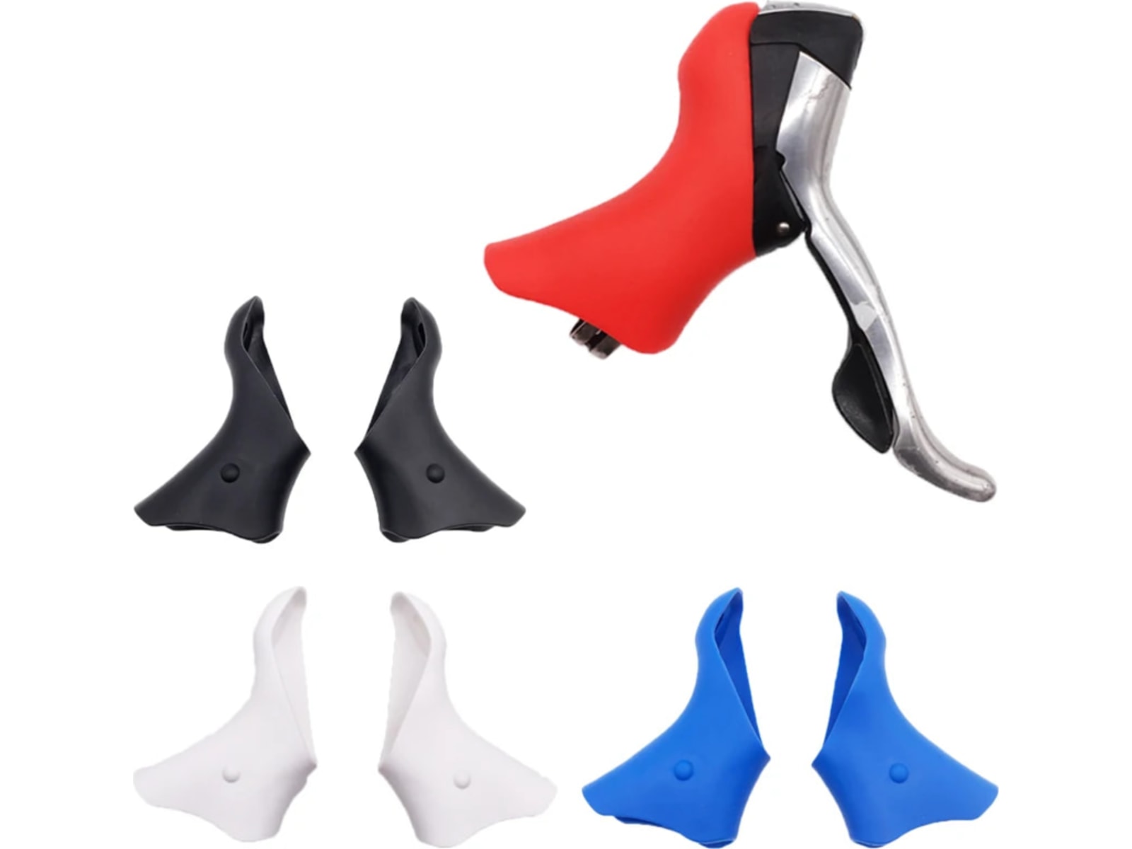 Lever Hoods for Shimano ST-6600, ST-5600 and ST-6603, Pair, Black
