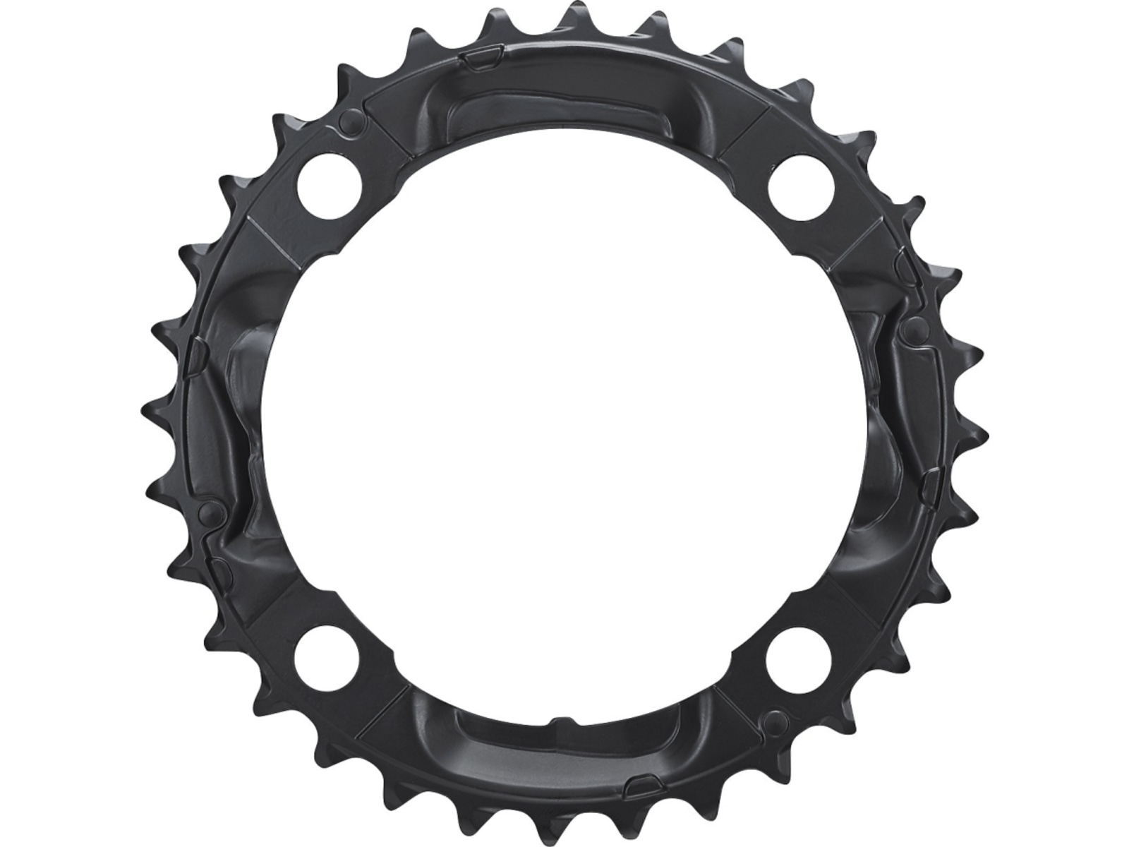 Shimano FC-M590 Chainring 32T, Black