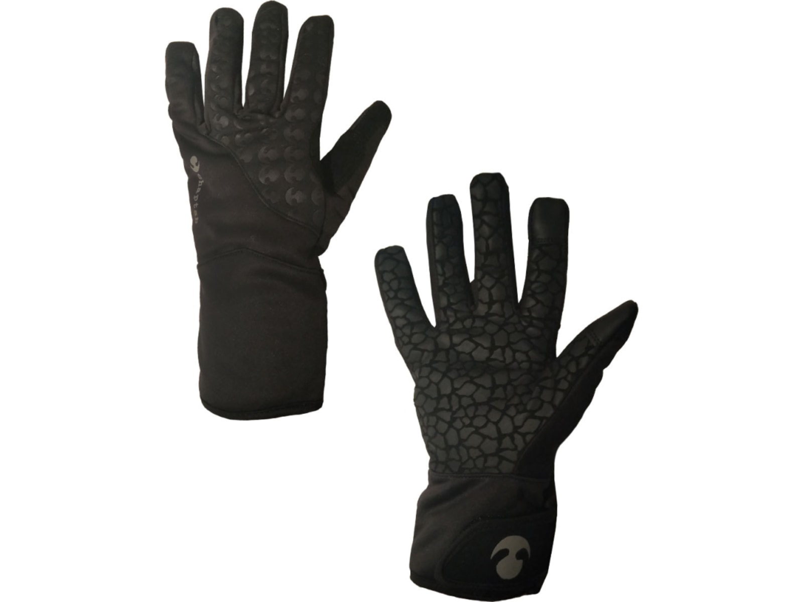 Chaptah Arctic Winter Cycling Gloves, Black, Small