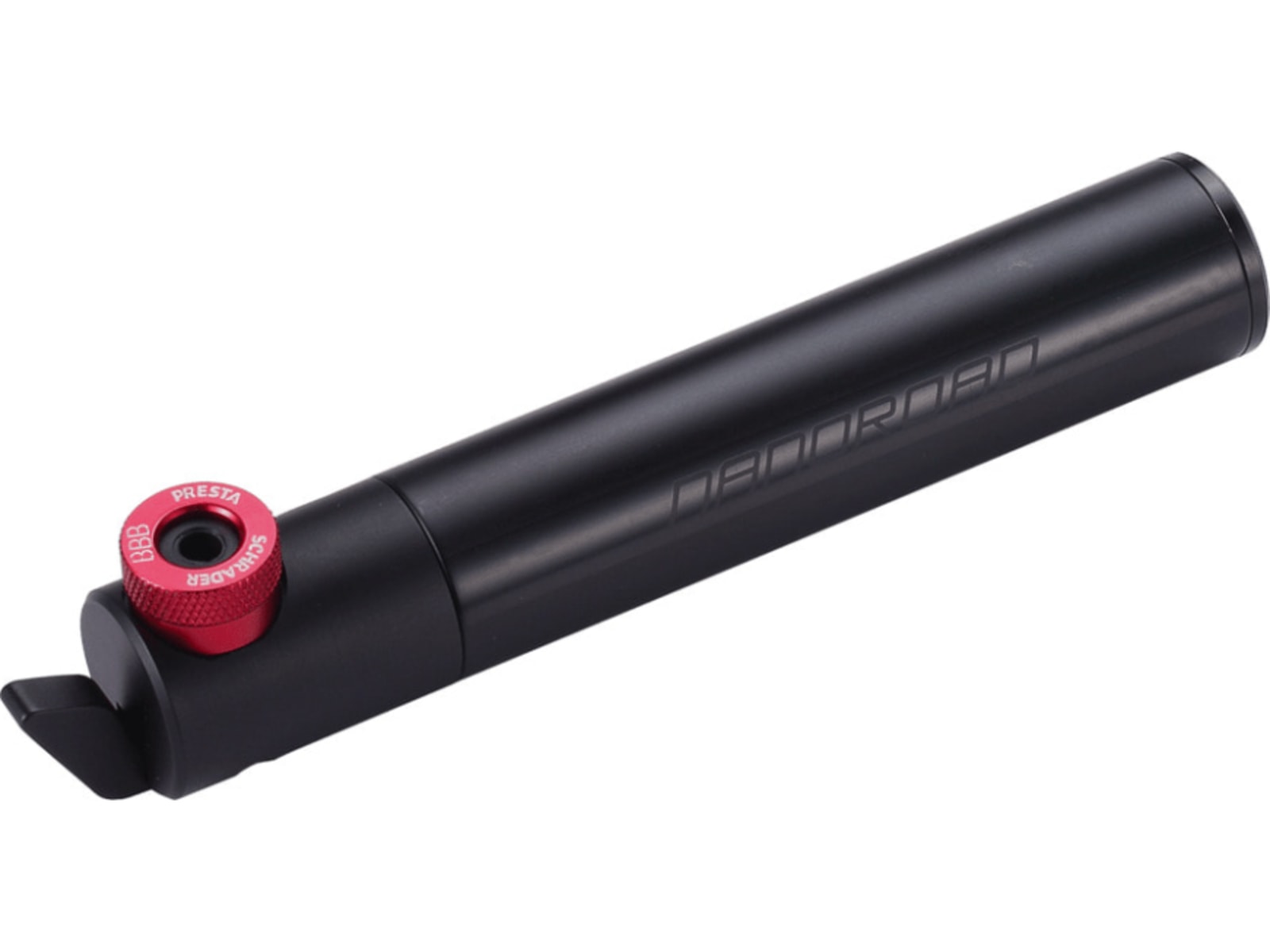Nanoroad Telescopic Mini Pump 100 mm, Black