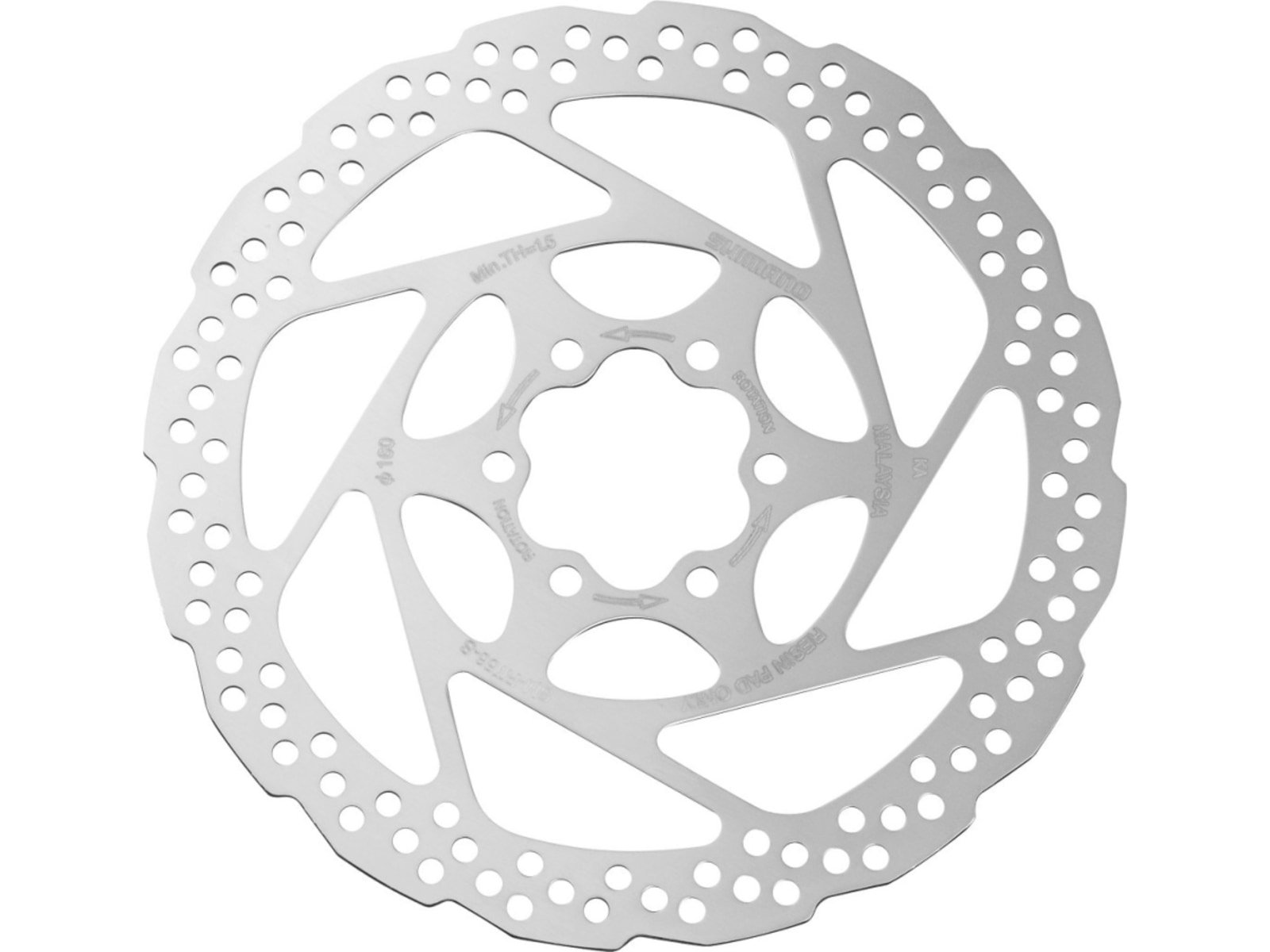 Shimano SM-RT56 6-Bolt Disc Brake Rotor 160 mm