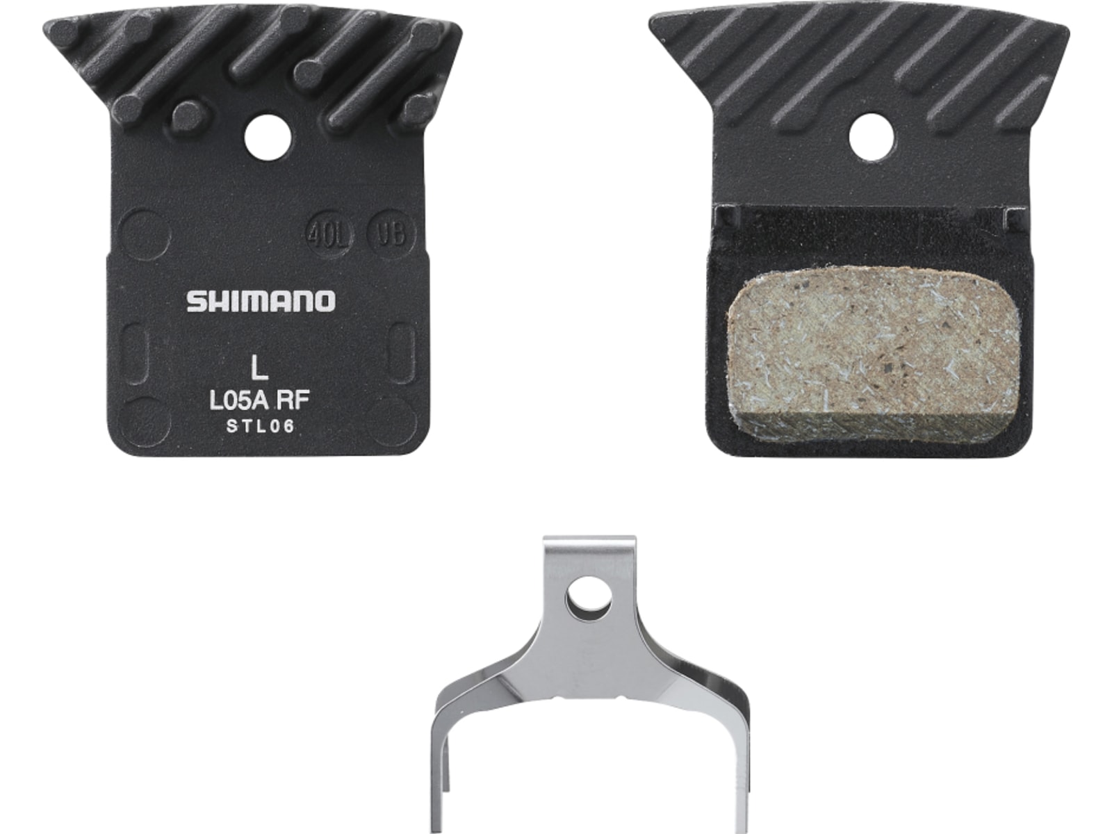 Shimano BP-L05A-RF Resin Disc Brake Pads with Fin, Pair