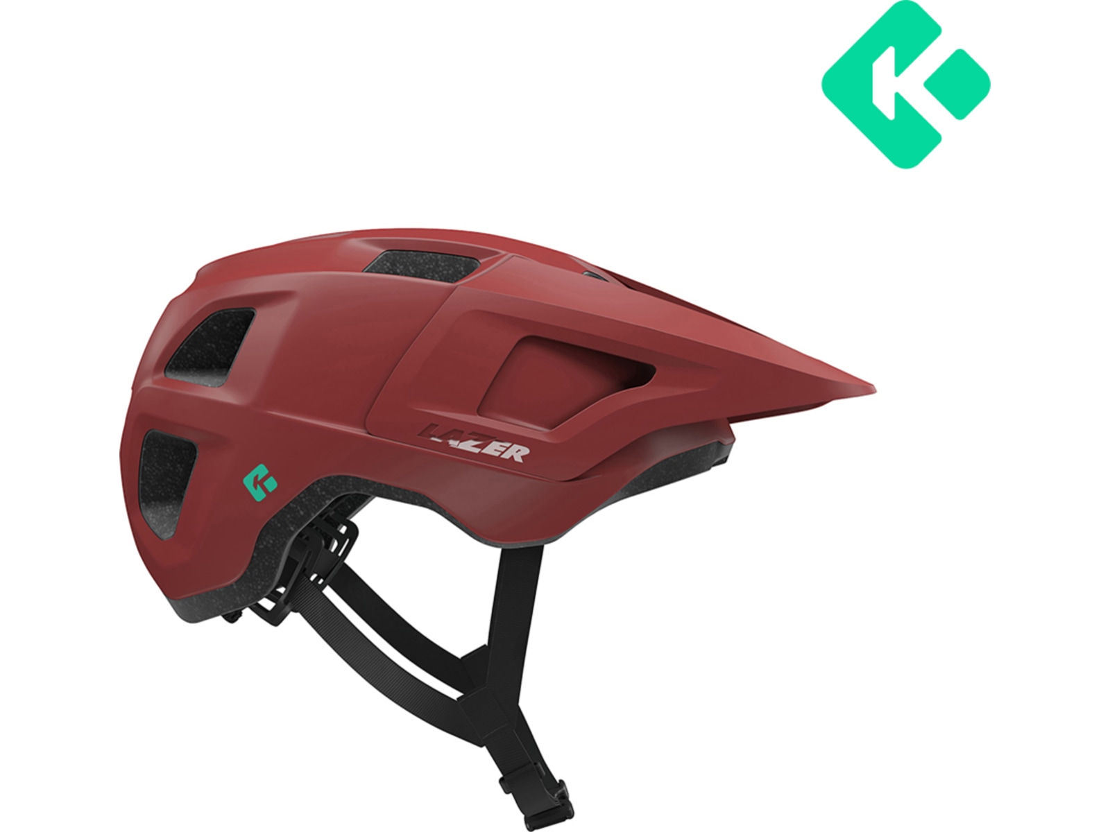 Lazer Lupo KinetiCore Helmet, Matte Maroon, Unisize